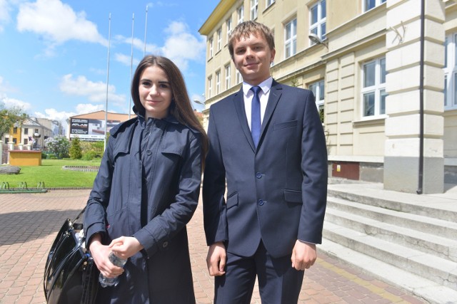 - Poradziliśmy sobie z matematyką - mówili Agata Krzywkowska i Piotr Pogodziński z VI Liceum Ogólnokształcącego w Radomiu.
