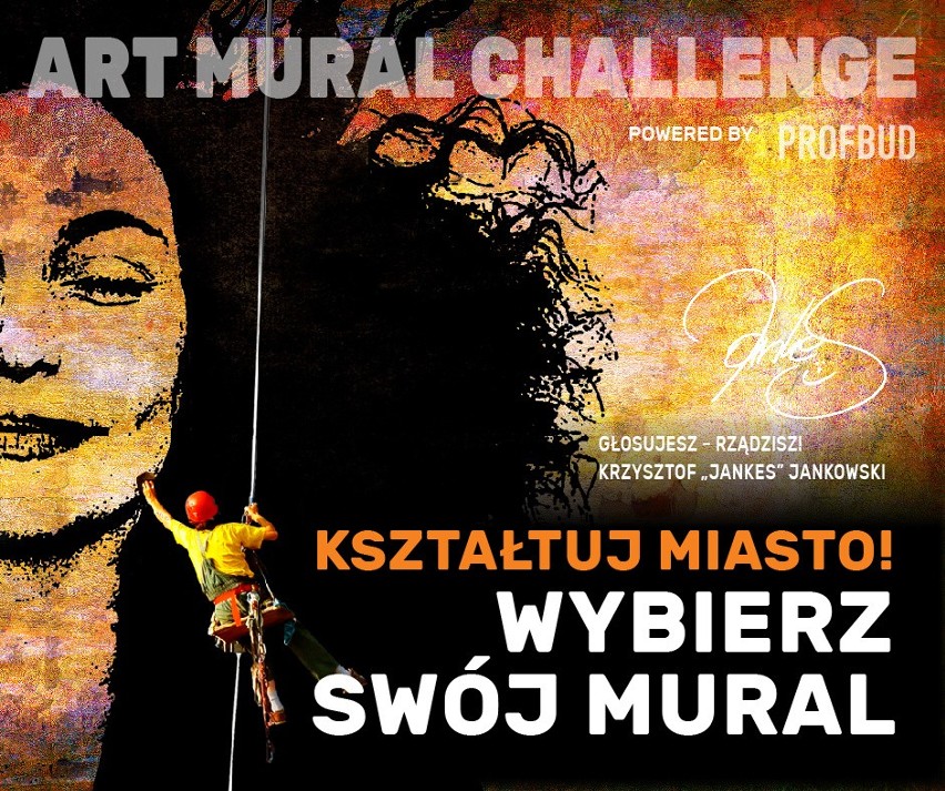 Zagłosuj na najciekawszy mural w konkursie Art Mural Challenge
