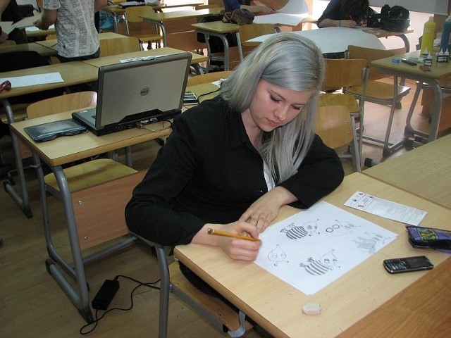 Angelika Jackowska, uczennica sandomierskiego Collegium Gostomianum nie kryje, że uległa magii animacji.