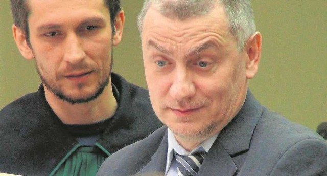 Mec. Maciej Burda (z lewej) przyznaje, że wyrok 13 lat więzienia dla Brunona Kwietnia to jego porażka