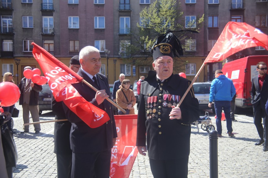 1 Maja 2017 pochód w Sosnowcu