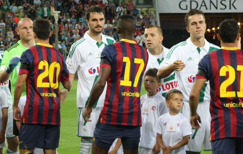 Lechia Gdańsk - FC Barcelona. Lechia zremisowała z Barceloną! [RELACJA, ZDJĘCIA]