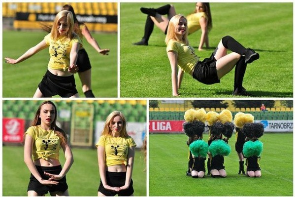 Tarnobrzeskie cheerleaders przed laty zachwycały swoimi...