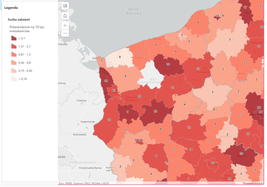 Koronawirus - woj. zachodniopomorskie 16.02.2021. We wtorek ponad 200 zakażeń. Najnowsze dane z powiatów i Polski