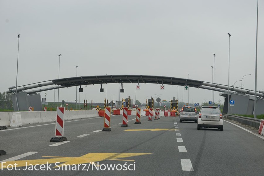 Autostrada A1 do Łodzi przed otwarciem
