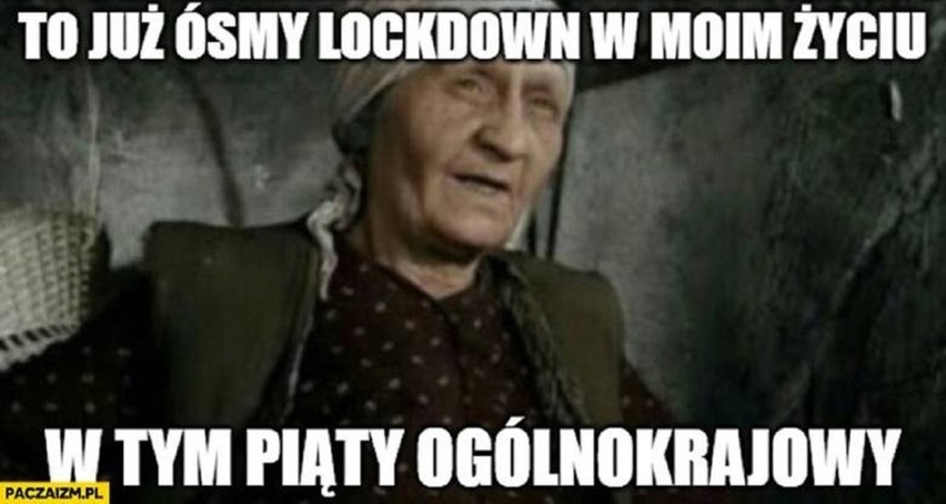 Nowy LOCKDOWN i nowe MEMY. Trzecia fala koronawirusa powala...