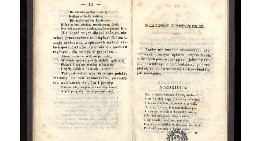 „Przysmaczki polskiej kuchni” Zenonima Ancy­porowicza