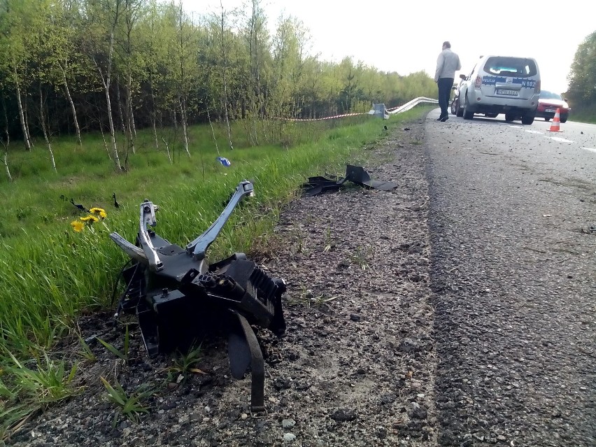 Śmiertelny wypadek motocyklisty w Pogorzelicach