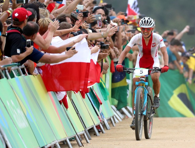 Maja Włoszczowska ma na koncie dwa srebrne medale olimpijskie. Zdobyła je w 2008 r. w Pekinie i w 2016 r. w Rio de Janeiro.