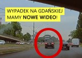 Wypadek na ul. Gdańskiej w Szczecinie. Jak do tego doszło? Ten film sporo wyjaśnia [WIDEO]