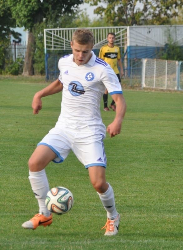 Michał Janik miał najlepszą okazję do zdobycia gola dla Szydłowianki w meczu w Sulejówku.