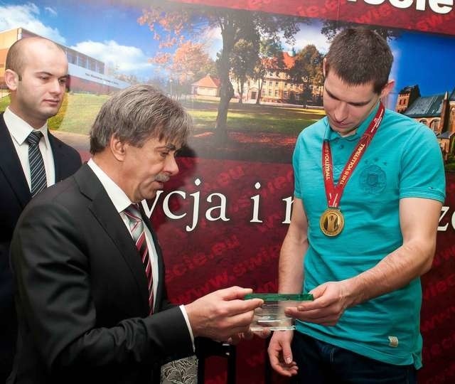 Dawid Konarski przyjechał ze swoją drużyną Asseco Resovia Rzeszów na mecz z Transferem Bydgoszcz