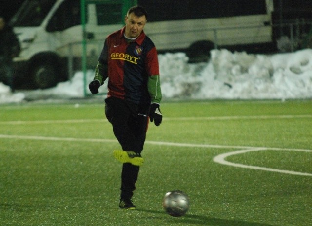 Jedną z bramek dla ŁKS Georyt Łagów w wygranym meczu z Polaniami Pierzchnica zdobył Paweł Jaworek.