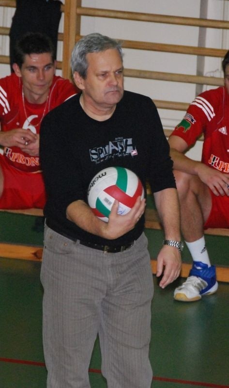 Trener Pawel Blomberg