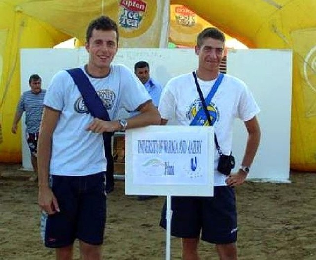 Dla Artura Jacyszyna i Grzegorza Pietkiewicza były to już drugie Akademickie Mistrzostwa Europy w karierze zawodniczej.