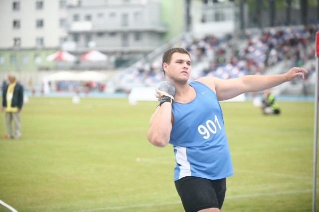 Dominik Witczak z ZTE Radom wywalczył srebrny medal młodzieżowych mistrzostw Polski w lekkiej atletyce, które rozgrywane są w Radomiu