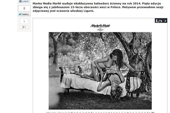 Kalendarz Media Markt 2014 (fot. screen z polskatimes.pl)
