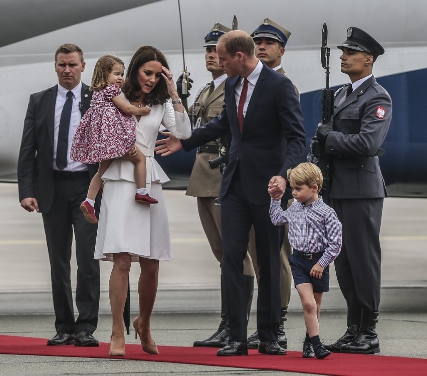 Księżna Kate i książę William już w Polsce! [ZDJĘCIA]