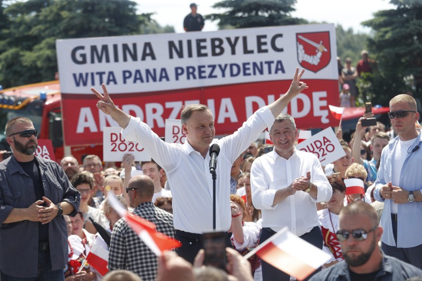 Finisz kampanii. Andrzej Duda w Niebylcu