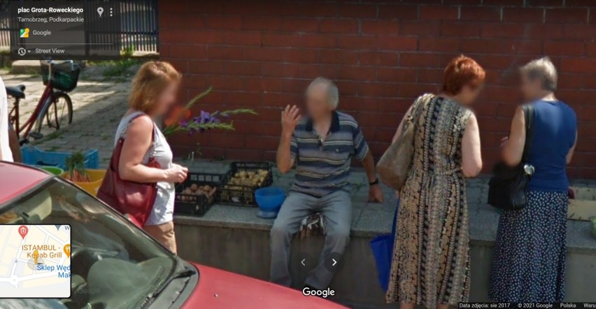 Mamy Cię! Upolowani przez pojazd z logo Google na ulicach Tarnobrzega. Może to ty jesteś na którymś zdjęciu?