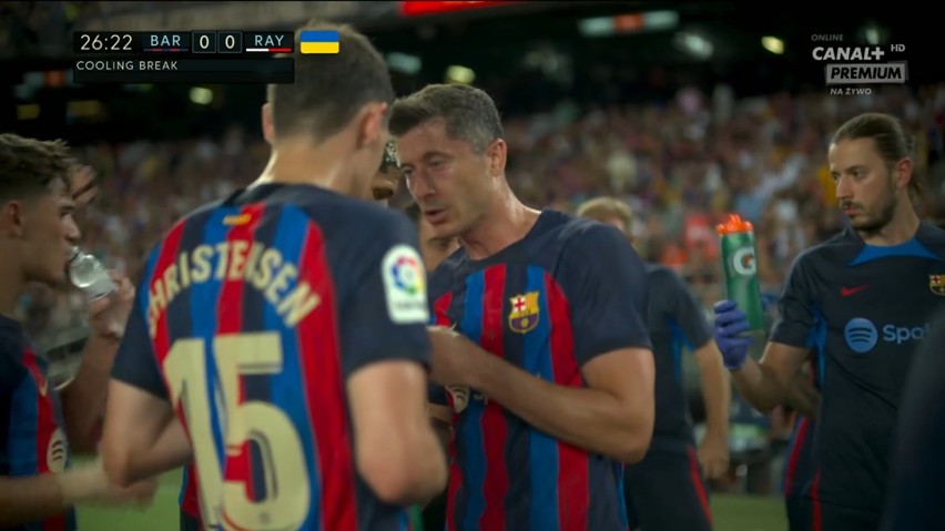 Robert Lewandowski bez gola, Barcelona tylko na remis z Rayo Vallecano. Rozczarowanie po pierwszym meczu La Ligi