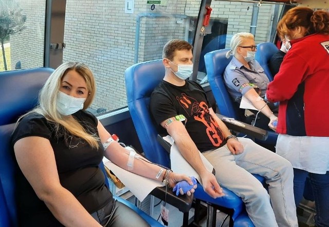 Do obecnej edycji akcji honorowego dawstwa krwi zgłosiło się aż 72 pracowników i funkcjonariuszy Aresztu Śledczego w Radomiu.