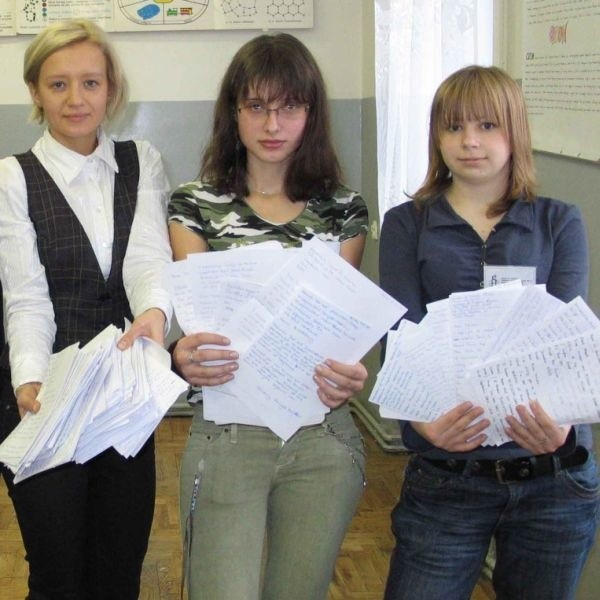 Gimnazjaliści z Birczy przede wszystkim żądali od władz Rosji wyjaśnienia sprawy śmierci dziennikarki Anny Politkowskiej.