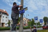 Ostrołęka: miasto wymienia tablice z nazwami ulic
