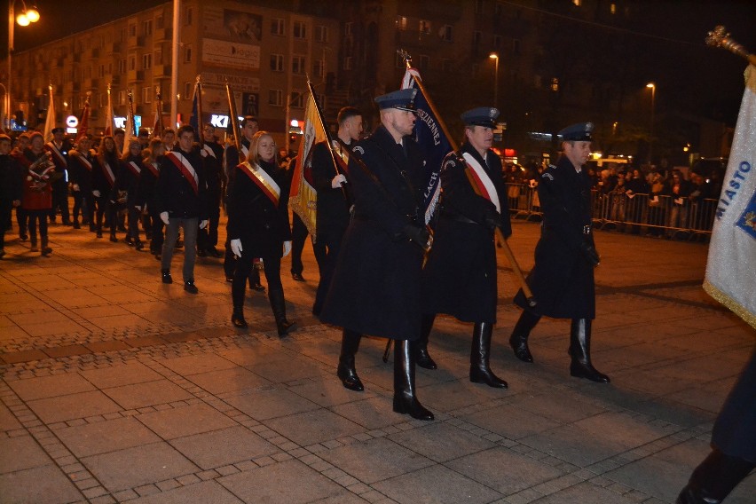 Święto Niepodległości w Częstochowie. Główne uroczystości na Placu Biegańskiego [ZDJĘCIA]