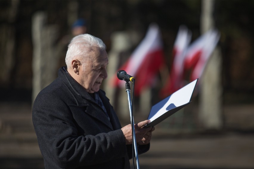 77. rocznica rozstrzelania polskich robotników przymusowych. Uroczystości w Lasku Południowym w Słupsku