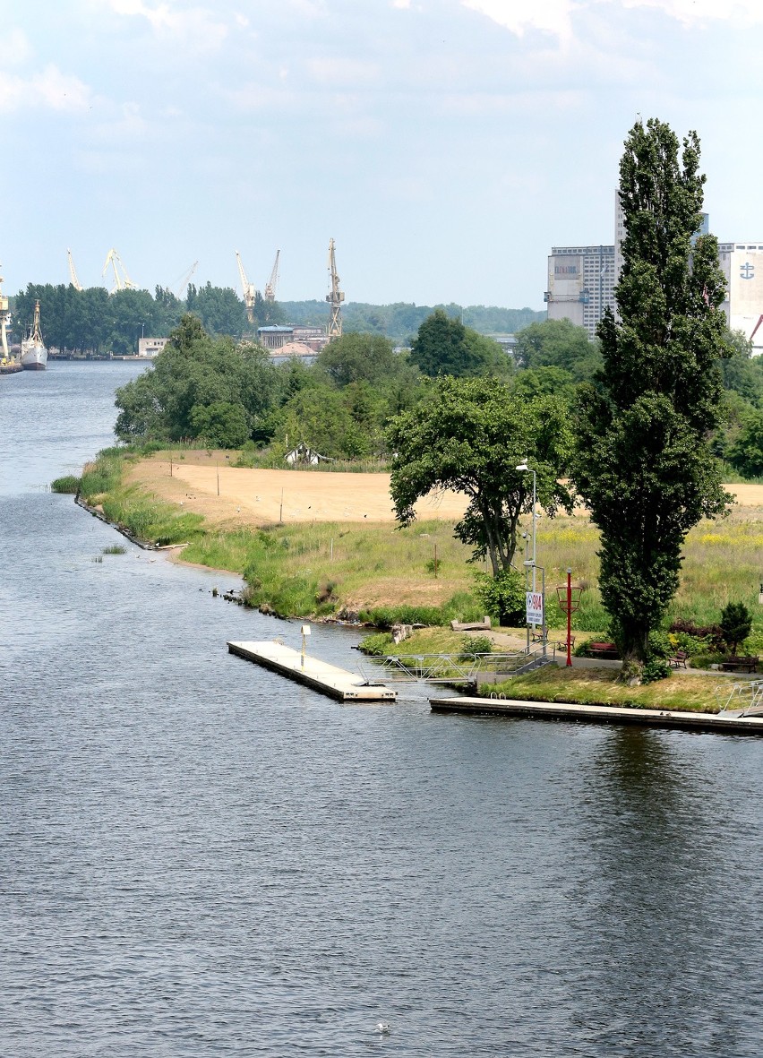 Szczecin: Plaża z widokiem na Wały Chrobrego. Kiedy otwarcie? [zdjęcia]