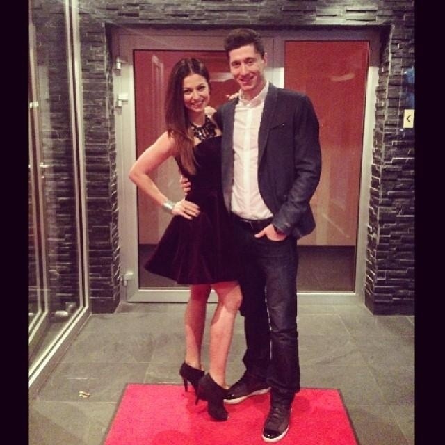 Anna i Robert Lewandowscy