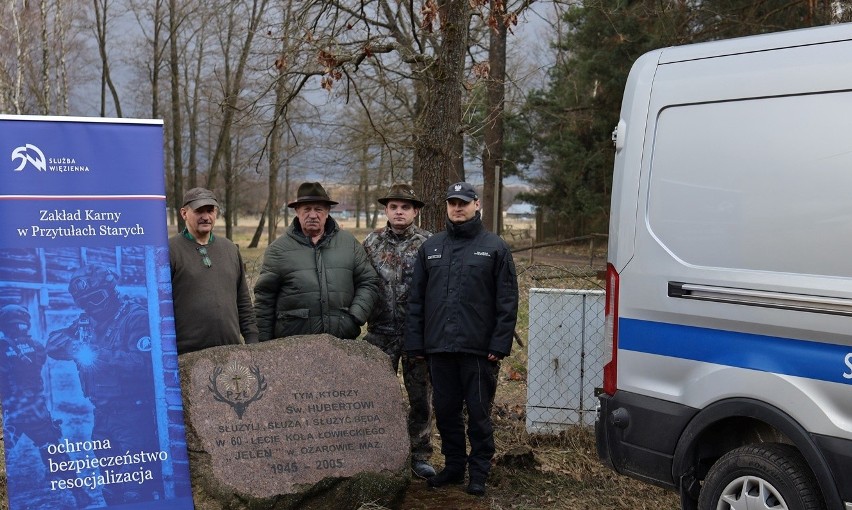 Pomoc dla uchodźców. Akcja myśliwych z KŁ "Jeleń", osadzonych w ZK w Przytułach Starych oraz służby więziennej