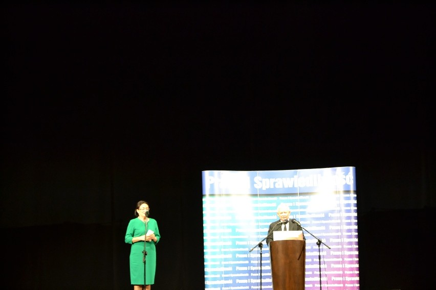 Jarosław Kaczyński w Rybniku