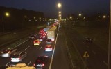 Zderzenie sześciu samochodów na autostradzie A4. Gigantyczne korki w okolicach Gliwic