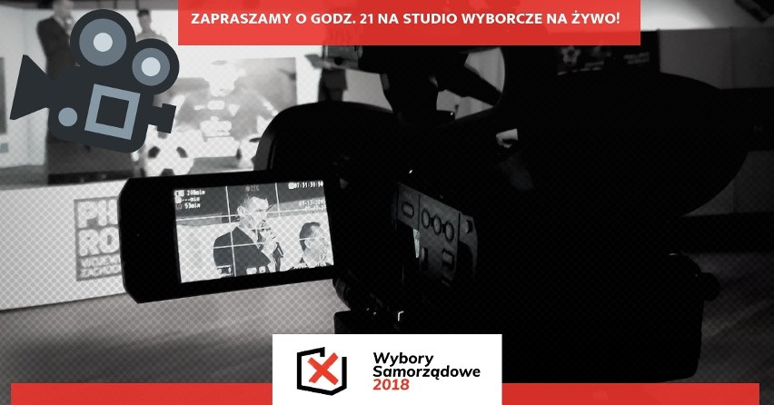 Wybory samorządowe 2018: Wieczór wyborczy GS24.pl. Na żywo z naszego studia wideo!