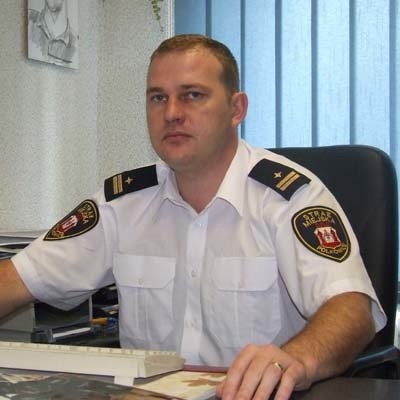 Maciej Śmiegiel, polkowiczanin, ma 38 lat. W polkowickiej straży pracuje od 15 lat, od siedmiu jest zastępcą komendanta.
