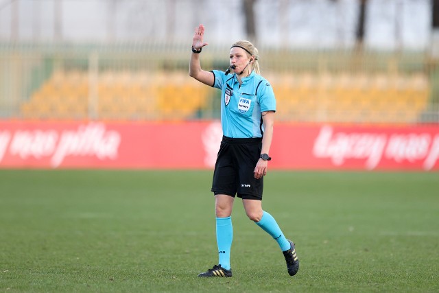 31-letnia Ewa Augustyn jako pierwsza kobieta w historii sędziowała mecz Fortuna 1 Ligi