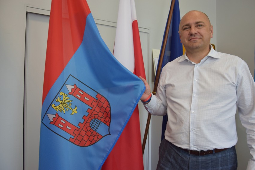 Grzegorz Zawiślak, burmistrz i kandydat na burmistrza...