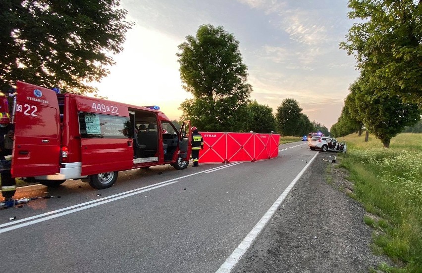 Tragiczny wypadek w Borczu [21.06.2020] Trzy osoby nie żyją, w tym 16-latka. Siedem osób rannych 