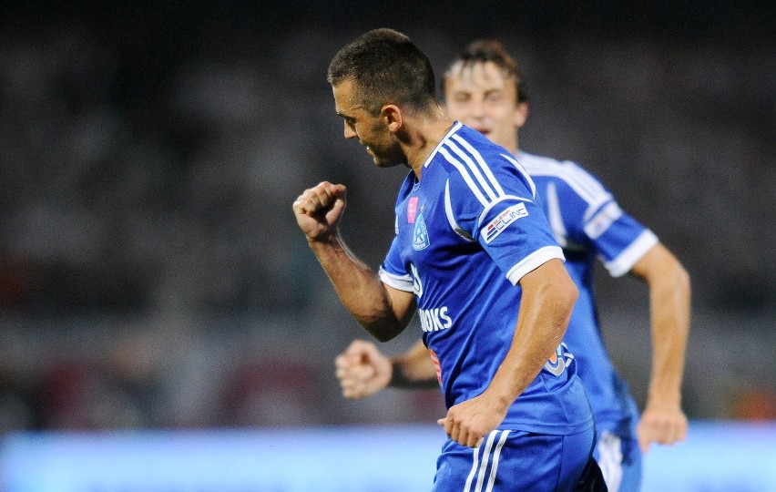 Ruch Chorzów - Legia Warszawa 2:1. Tak cieszą się Niebiescy