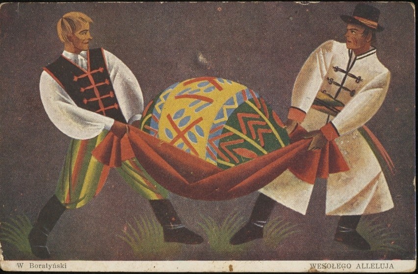 Wyjątkowe kartki wielkanocne z przełomu XIX i XX wieku.