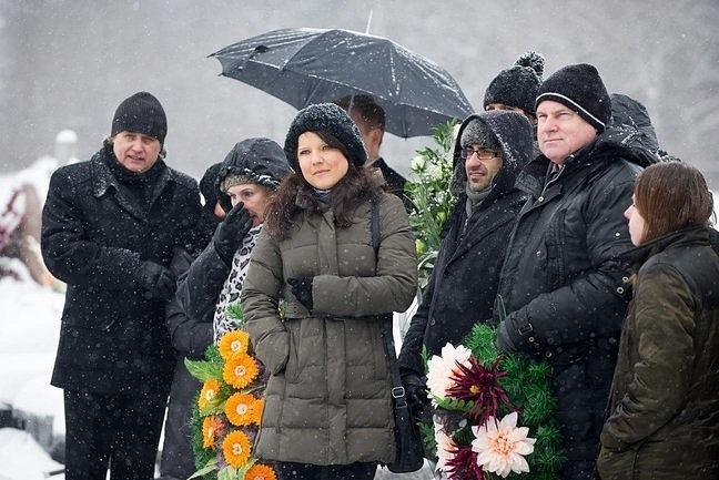 Pogrzeb Magdy z "Na Wspólnej" (fot. TVN/Radek Orzeł)