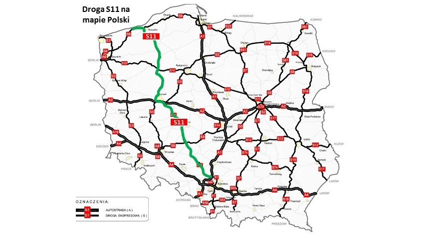 Koncepcję programową na 24-kilometrowy odcinek S11 Bobolice...