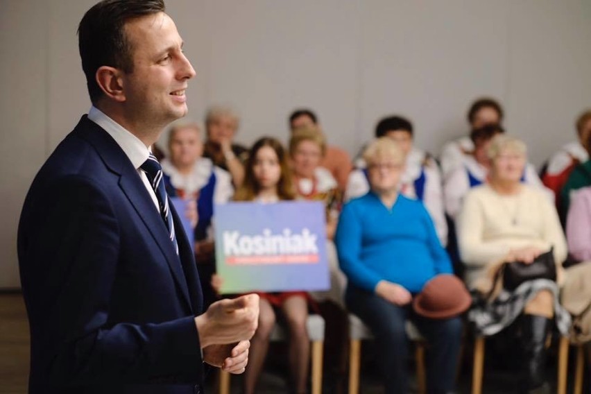 Wybory prezydenckie 2020. Władysław Kosiniak-Kamysz spotkał się z mieszkańcami Kęt [ZDJĘCIA]