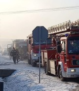 Intensywne działania straży z Wielunia i okolic. Pożary, wypadki i zatrzymanie krążenia