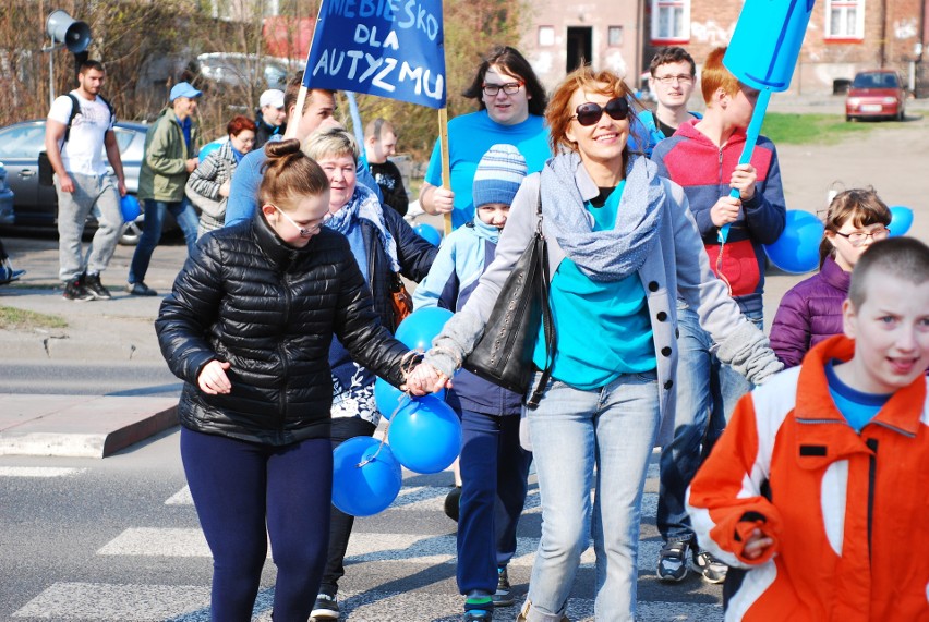 Ulicami Rudy Śląskiej przeszedł I Rudzki Marsz Dla Autyzmu -...