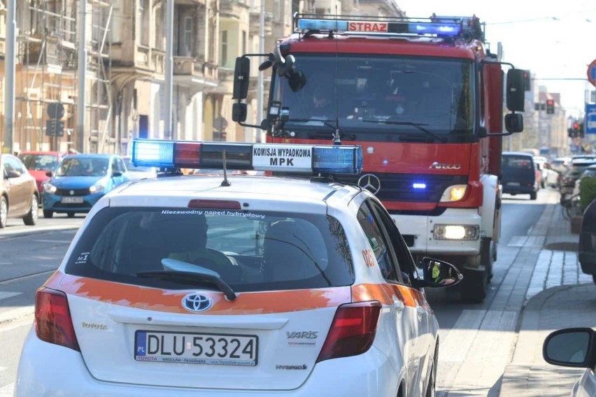 Wypadek na Sienkiewicza. Kobieta nie zauważyła tramwaju