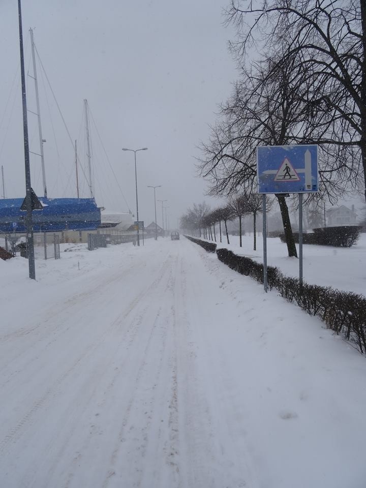 Zima na Półwyspie Helskim, luty 2017