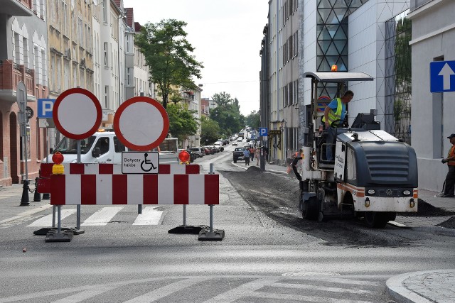 Zamknięta ul. Kośnego w Opolu